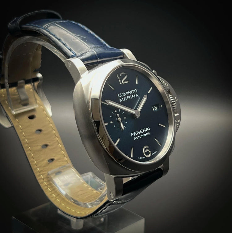 Panerai Luminor Marina Blue Men’s Watch – PAM01393