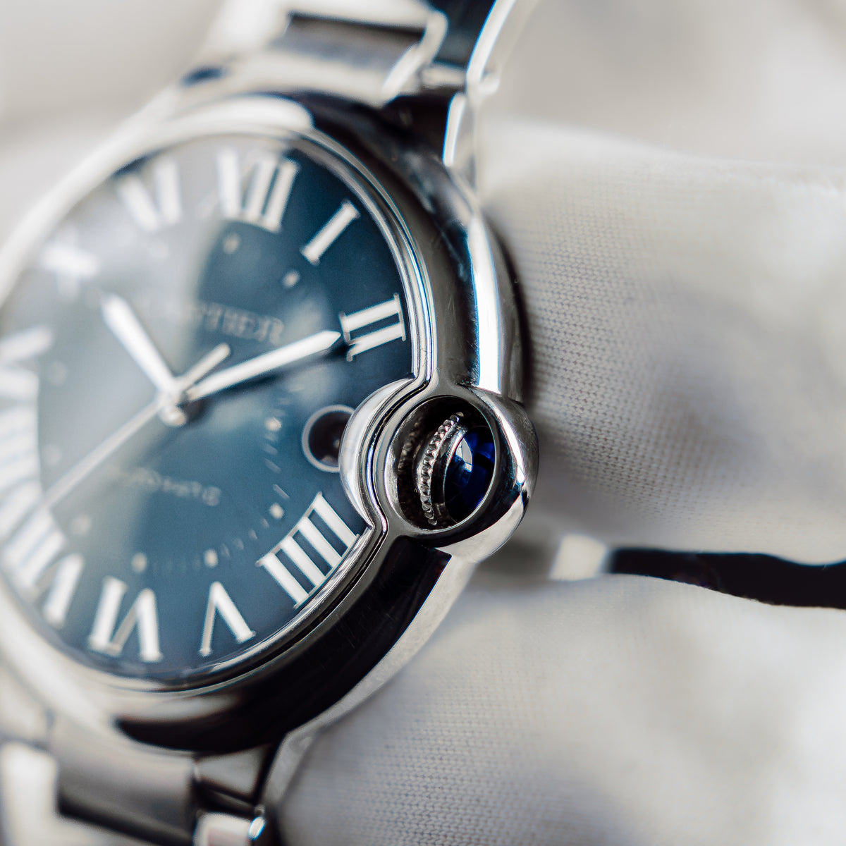 Cartier Ballon Bleu 40mm WSBB0061 Blue Dial Automatic Steel Full Set