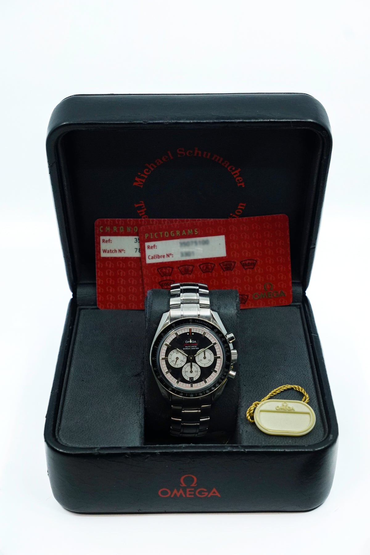 Omega Speedmaster “Schumacher Legend” | Ref. 3507.51.00 | 42mm | Full Set