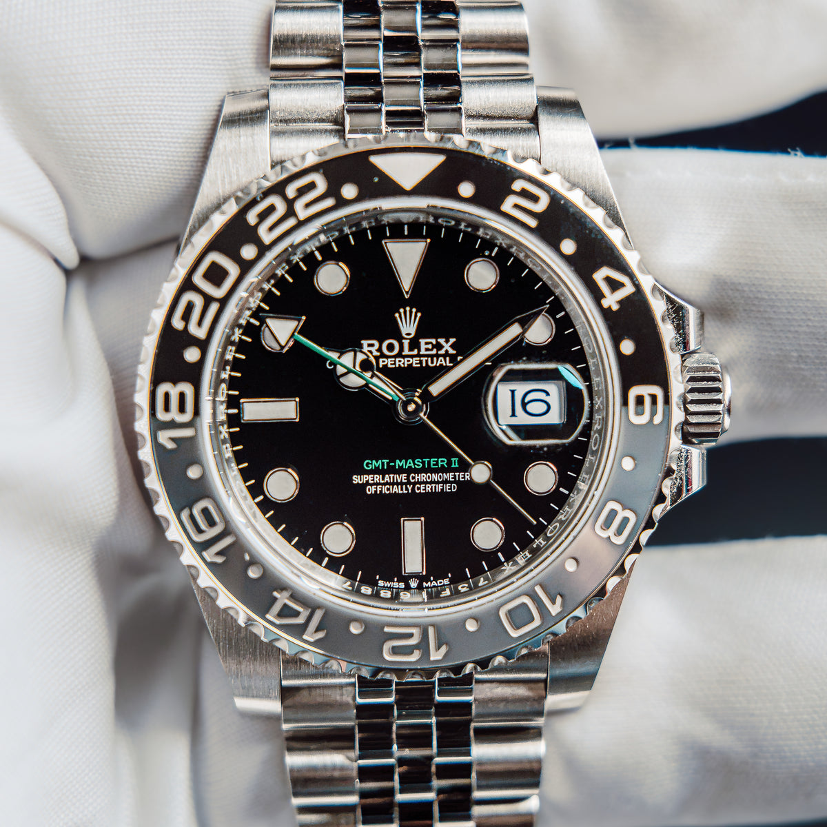Rolex GMT-Master II “Bruce Wayne” 126710GRNR | 40mm Black Dial | 2025 Full Set