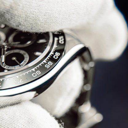 2022 Rolex Daytona Cosmograph 116500LN Black Dial Reverse Panda Stainless Steel Full Set
