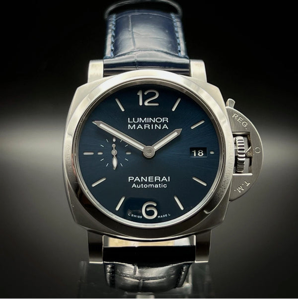 Panerai Luminor Marina Blue Men’s Watch – PAM01393