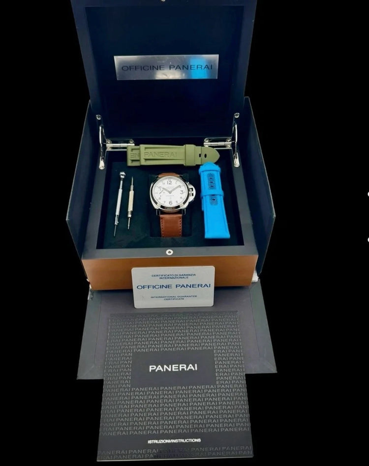 Panerai Luminor Marina White Men’s Watch – PAM00660