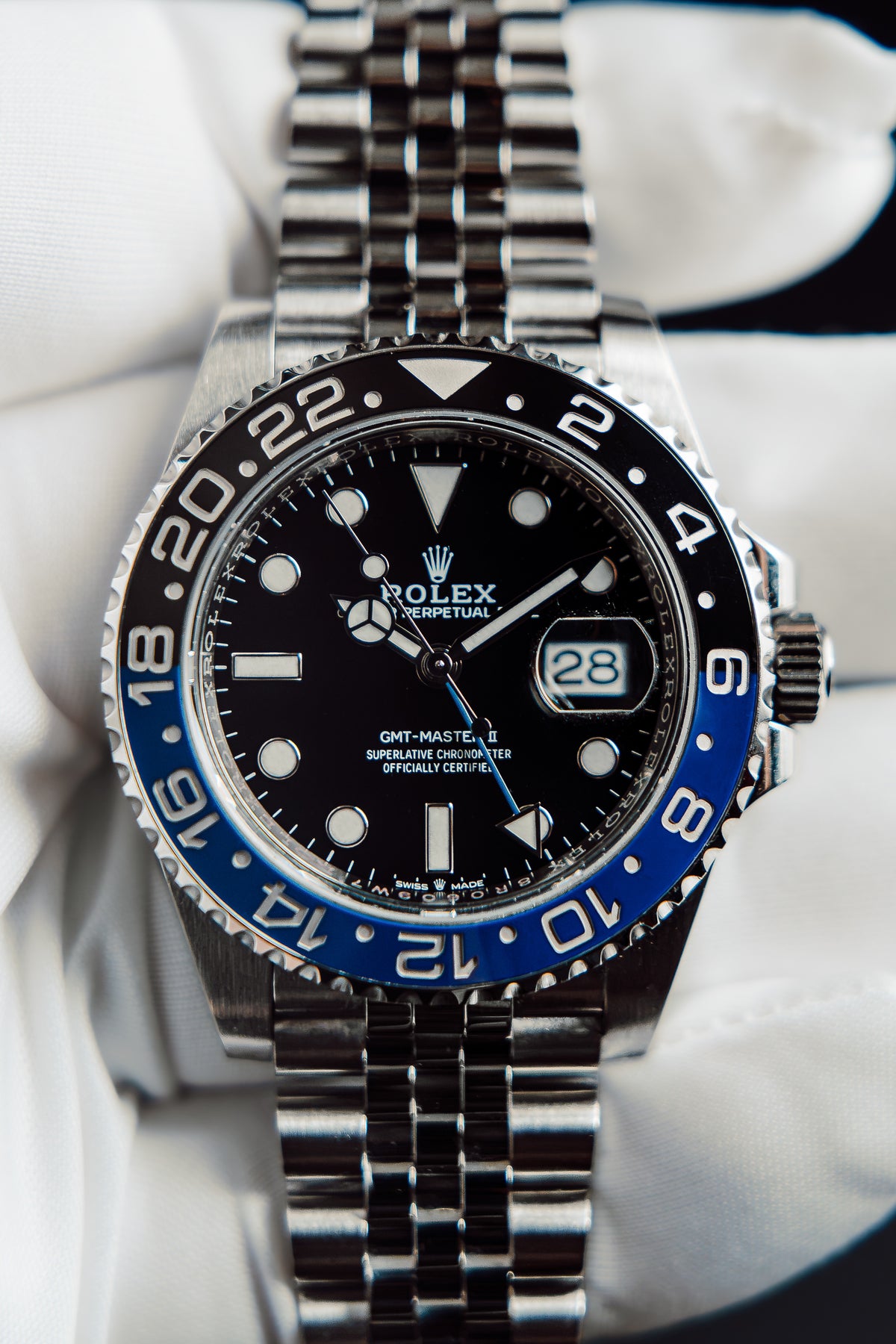 2019 Rolex GMT-Master II Batgirl Jubilee 126710BLNR