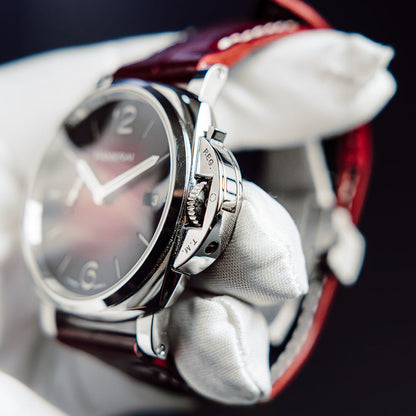 2024 Panerai Luminor Due PAM01424 Burgundy Dial 42mm Automatic Full Set