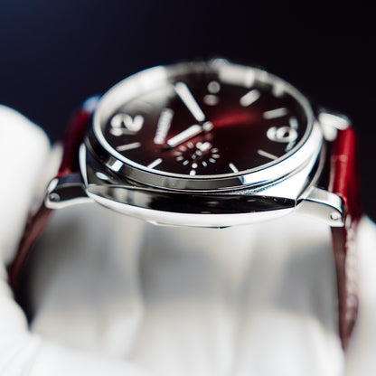 2024 Panerai Luminor Due PAM01424 Burgundy Dial 42mm Automatic Full Set