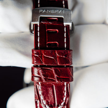 2024 Panerai Luminor Due PAM01424 Burgundy Dial 42mm Automatic Full Set