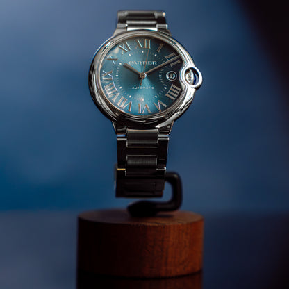 Cartier Ballon Bleu 40mm WSBB0061 Blue Dial Automatic Steel Full Set