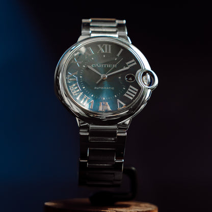Cartier Ballon Bleu 40mm WSBB0061 Blue Dial Automatic Steel Full Set