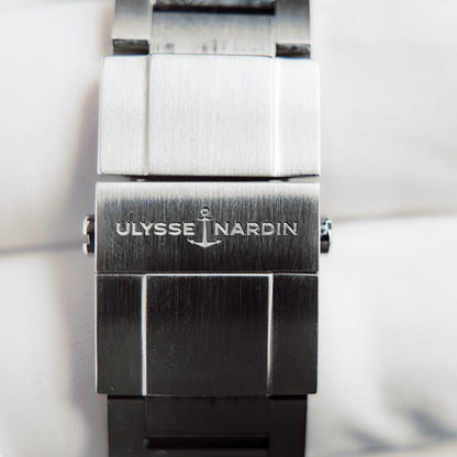 2026 Ulysse Nardin Diver Chronometer 42mm Black Dial Steel Bracelet Full Set Ref. 8163-175-7MIL/92