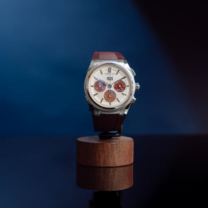 2023 Parmigiani Fleurier Tondagraph GT PFC906-1020002-400181 Burgundy Dial Full Set