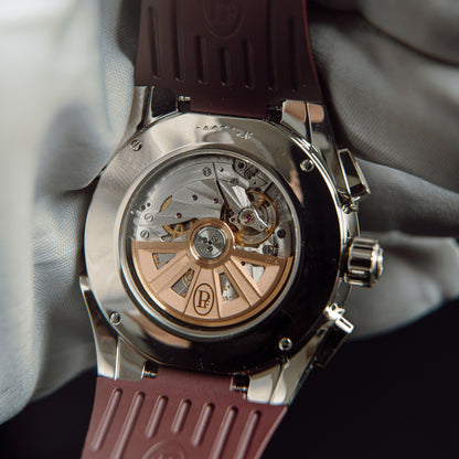 2023 Parmigiani Fleurier Tondagraph GT PFC906-1020002-400181 Burgundy Dial Full Set