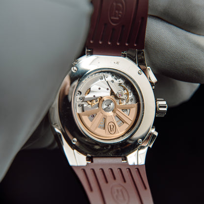 2023 Parmigiani Fleurier Tondagraph GT PFC906-1020002-400181 Burgundy Dial Full Set