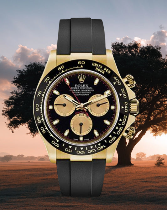 Rolex Cosmograph Daytona – 116518LN Black “Paul Newman” Dial (18K Yellow Gold)