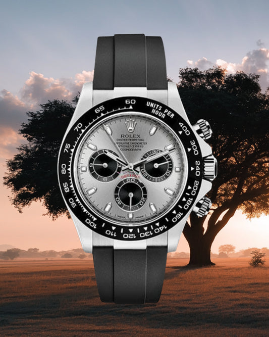 Rolex Cosmograph Daytona – 116519LN Steel Dial (18K White Gold)