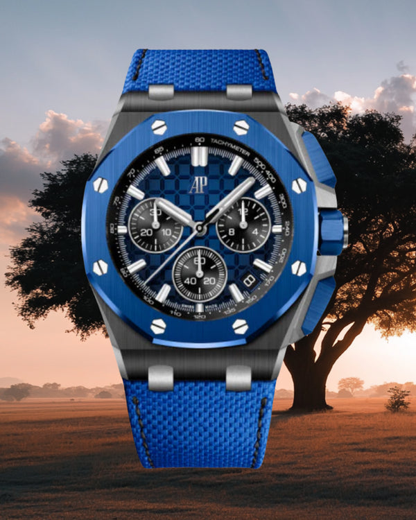 Audemars Piguet Royal Oak Offshore Chronograph 43mm – 26420CE.OO.A043VE.01 (Blue Ceramic / Titanium Accents)