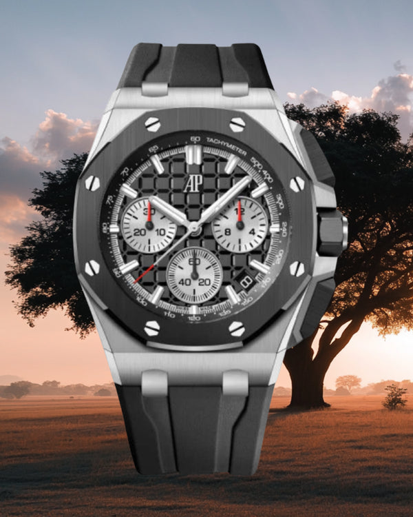 Audemars Piguet Royal Oak Offshore Chronograph 43mm – 26420SO.OO.A002CA.01 (Stainless Steel / Ceramic Bezel / Black Dial)