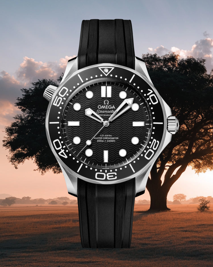 Omega Seamaster Diver 300M 43.5mm – 210.62.44.20.01.001 (Black Ceramic / Sedna™ Gold / Black Rubber Strap)