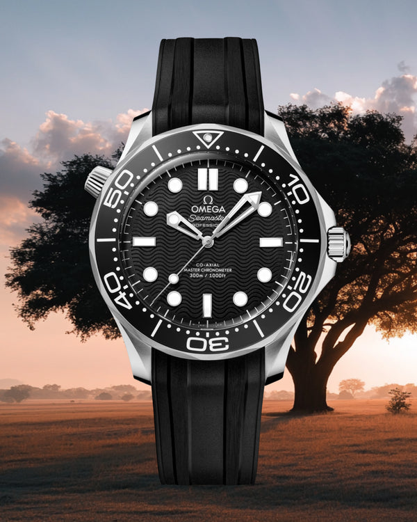 Omega Seamaster Diver 300M 43.5mm – 210.62.44.20.01.001 (Black Ceramic / Sedna™ Gold / Black Rubber Strap)