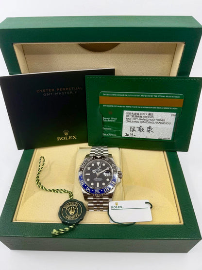 2019 Rolex GMT-Master II Batgirl Jubilee 126710BLNR